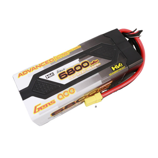 Gens Ace Advanced 6S HV / 6800mAh / 100C / 22.8V / G-Tech / EC5 Hardcase LiPo Battery