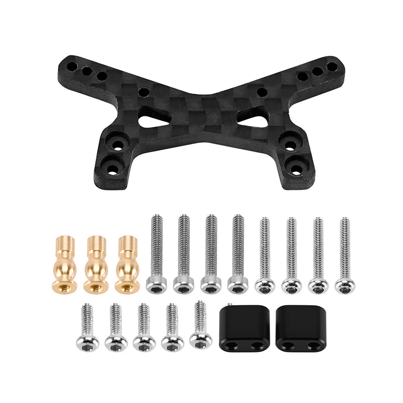 Injora Carbon-Fiber Shock Tower for Micro-B/T (Front or Rear)