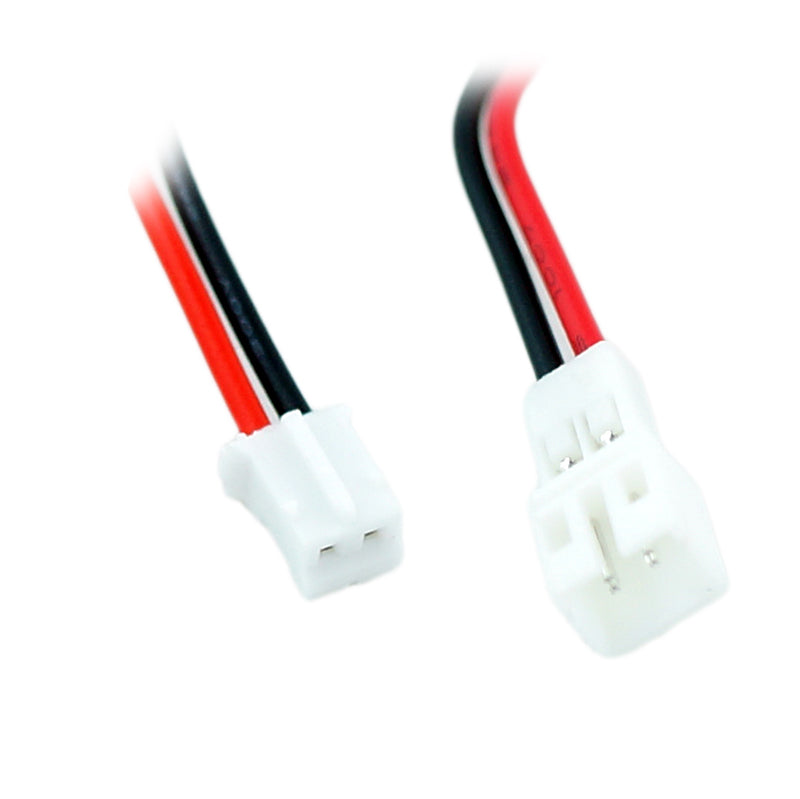 JST-PH 2.0mm Connector Set w/ Wires (Male & Female / 20AWG / 1 Pair)