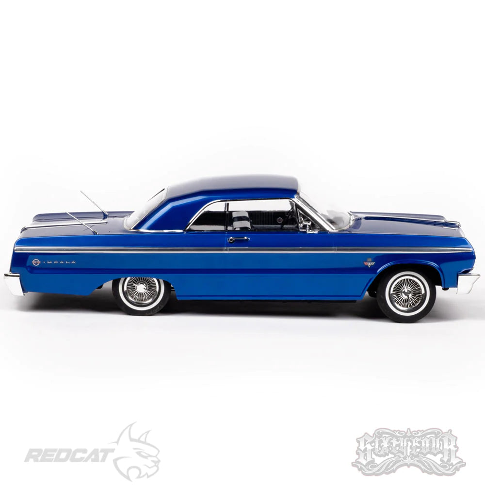 Redcat 1/10 SixtyFour Chevy Impala Lowrider (Brushed / Blue / RTR)