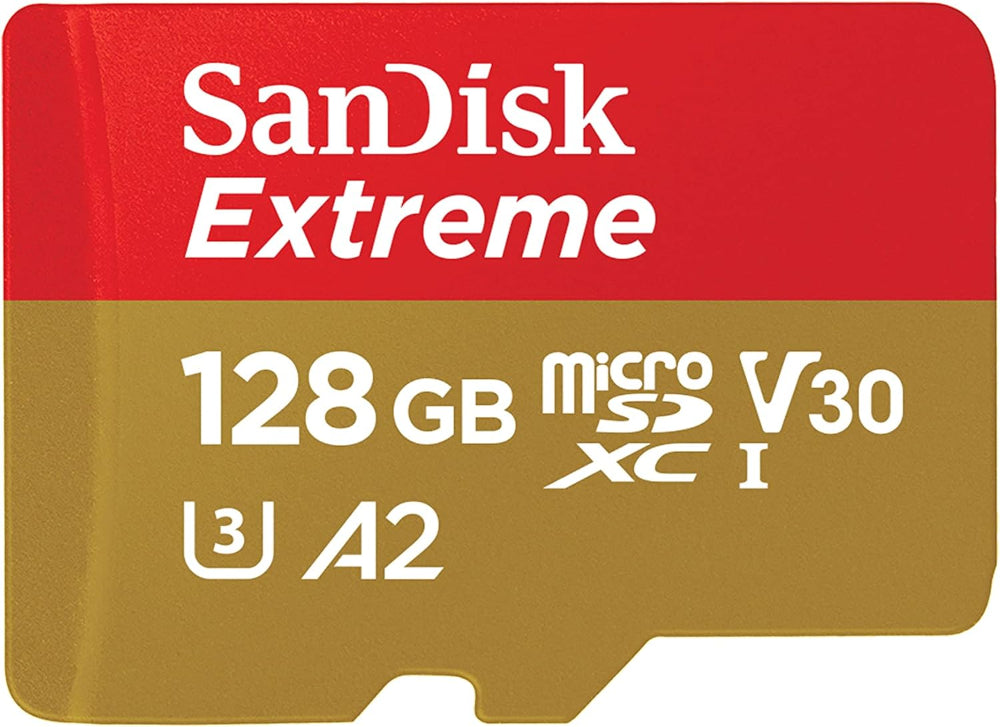 SanDisk Extreme 128GB Micro SD Card (Up to 190MB/s - 4K Capable)
