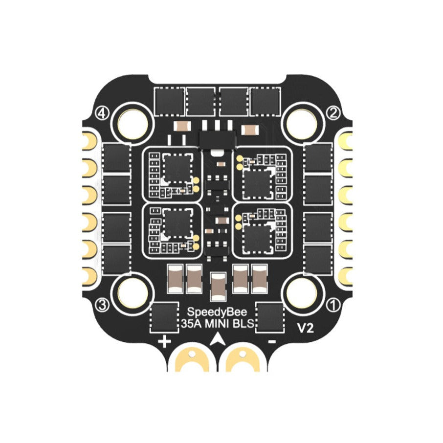 SpeedyBee BLS Mini V2 35A 4-in-1 ESC (20x20 / BLHeli_S / 3-6S)