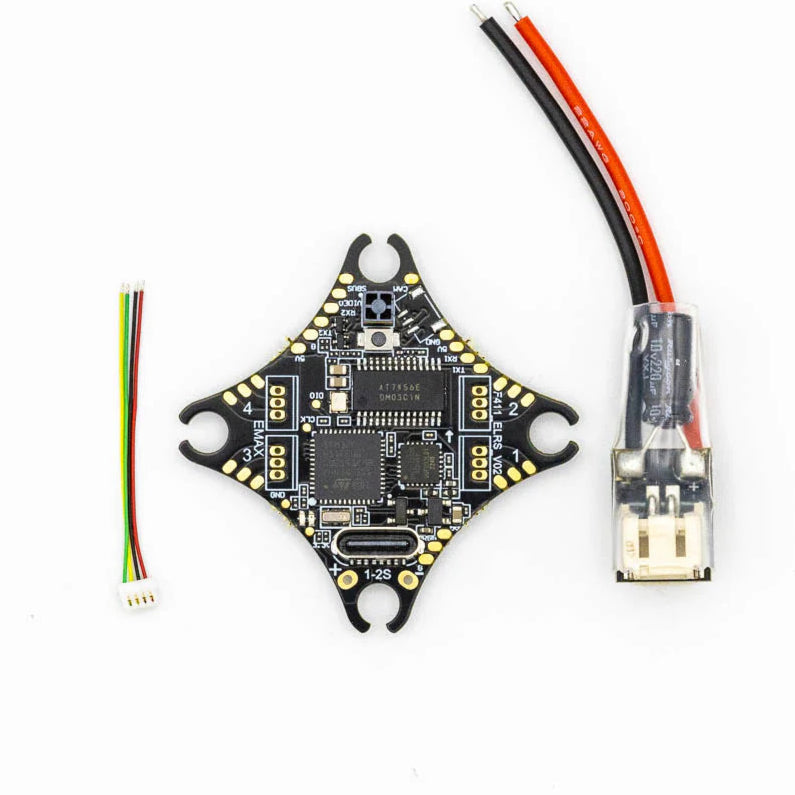 Emax TH3 Plus Freestyle / 6A / 25x25 AIO Flight Controller w/ ELRS (BlHeli_S / 1-2S)
