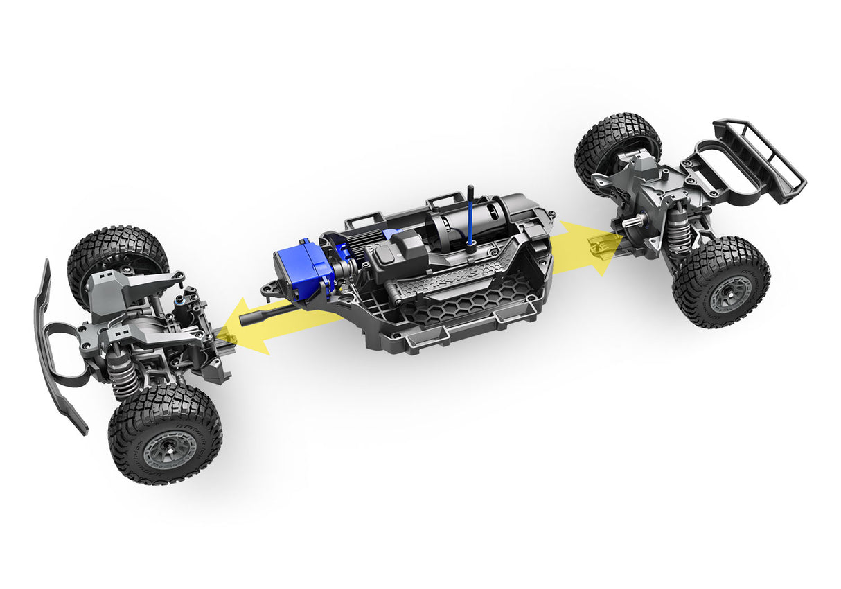 Traxxas 1/16 Mini-Slash 4WD Electric Short Course (Brushless / Multiple Colors / RTR)