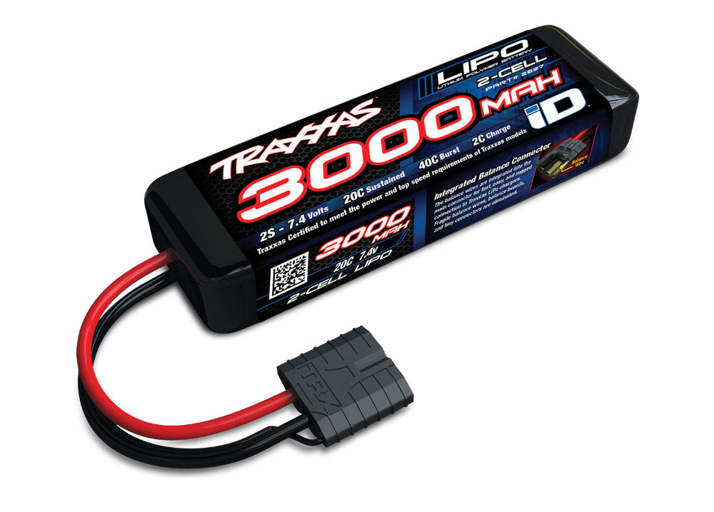 Traxxas 2S / 3000mAh / 7.4V / 20C / Lipo Battery