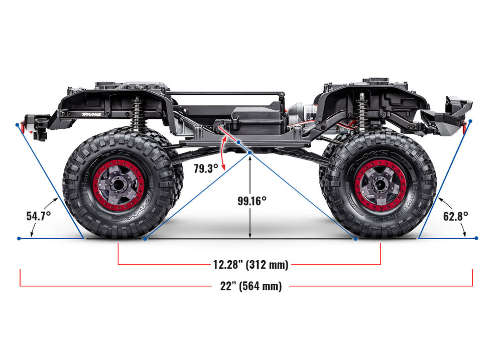 Traxxas 1/10 TRX-4 Sport High Trail Edition 4WD Crawler (Brushed / ARR)