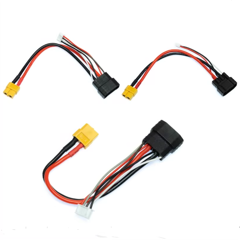TRX to XT60 LiPo Battery Adapter Cable (2S, 3S or 4S / 1pc)