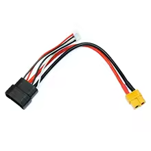 TRX to XT60 LiPo Battery Adapter Cable (2S, 3S or 4S / 1pc)