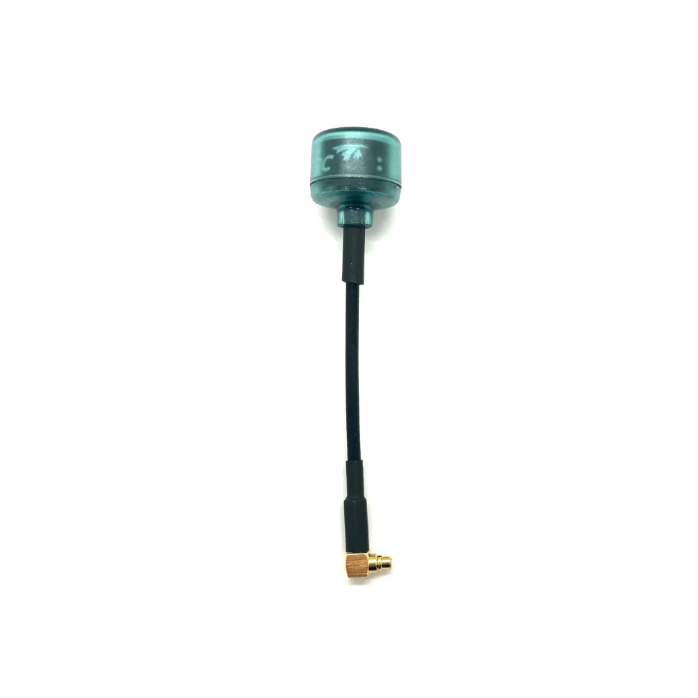 TrueRC Core 5.8GHz FPV Antenna (LHCP / MMCX 90° / 85mm / Teal)