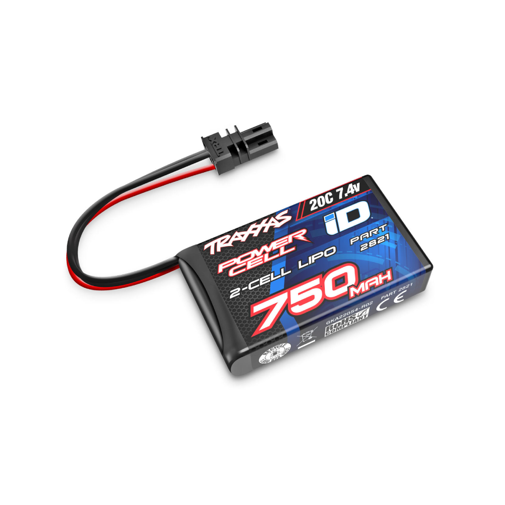 Traxxas 2S / 750mAh / 7.4V / 20C LiPo Battery