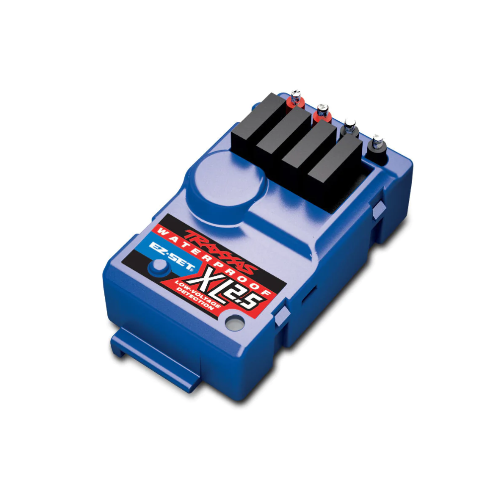Traxxas XL-2.5 Waterproof Brushed ESC w/ Low Voltage Detection