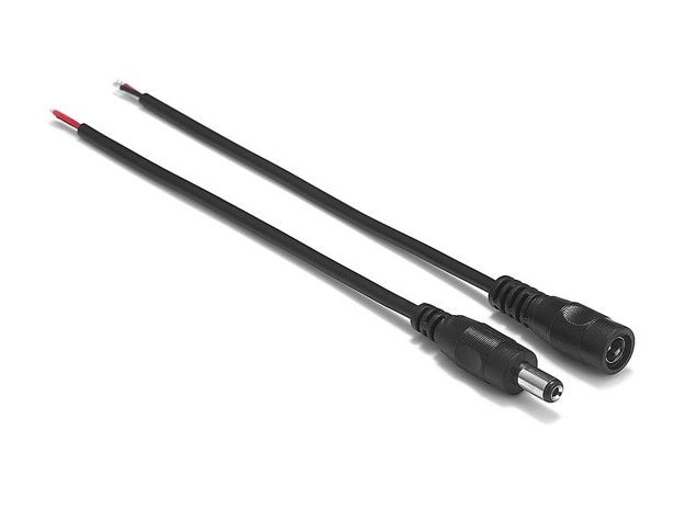 Barrel Connector Pigtail/Power Cable (5.5mm x 2.1mm) | RC-N-Go