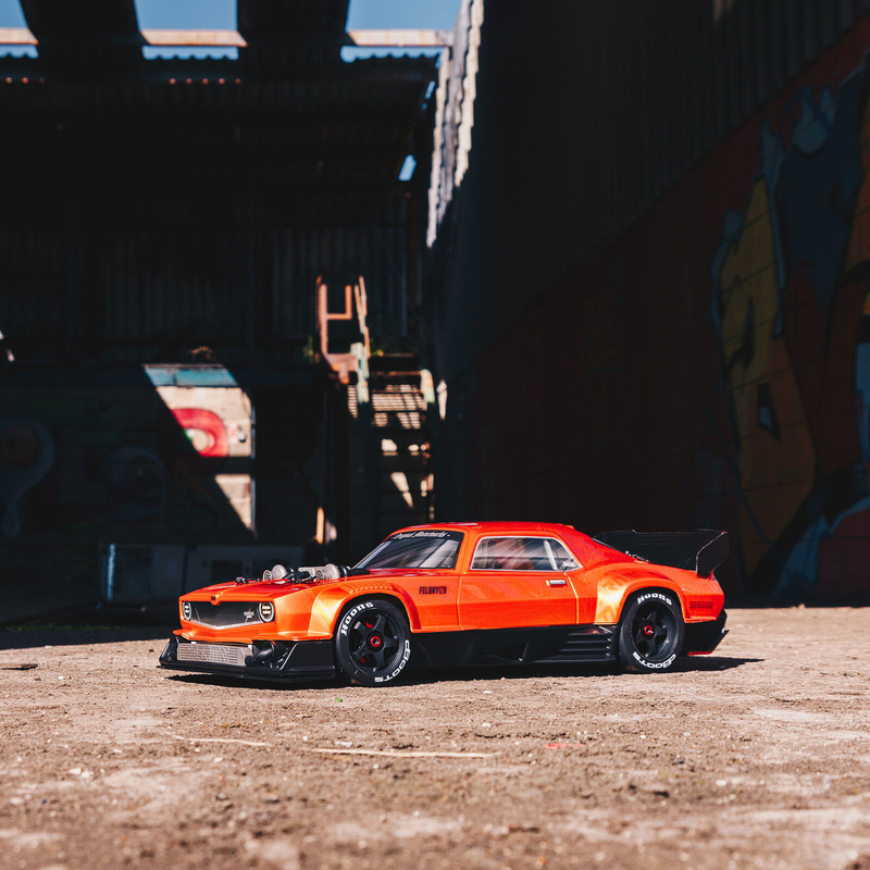 ARRMA 1/7 Felony 6S V2 BLX 4WD All-Road Muscle Car (Brushless / Orange / ARR) | RC-N-Go