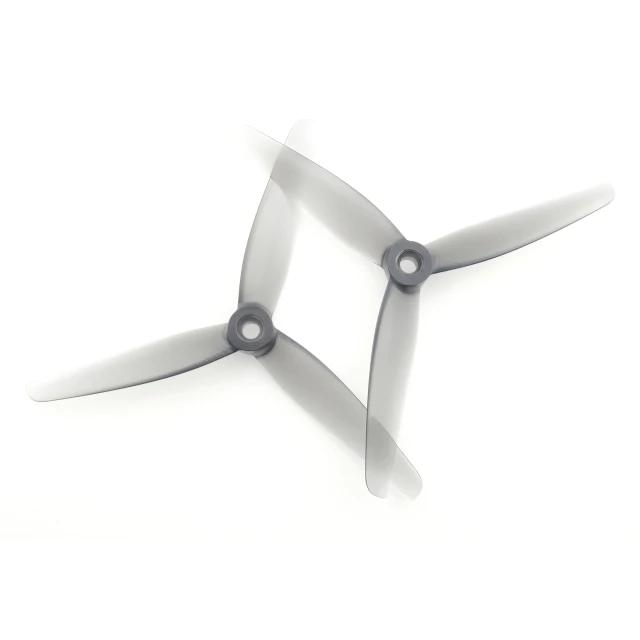HQProp BMS Racing 5.1X4.3 / 3-Blade Propeller Set (5mm Bore / Gray)