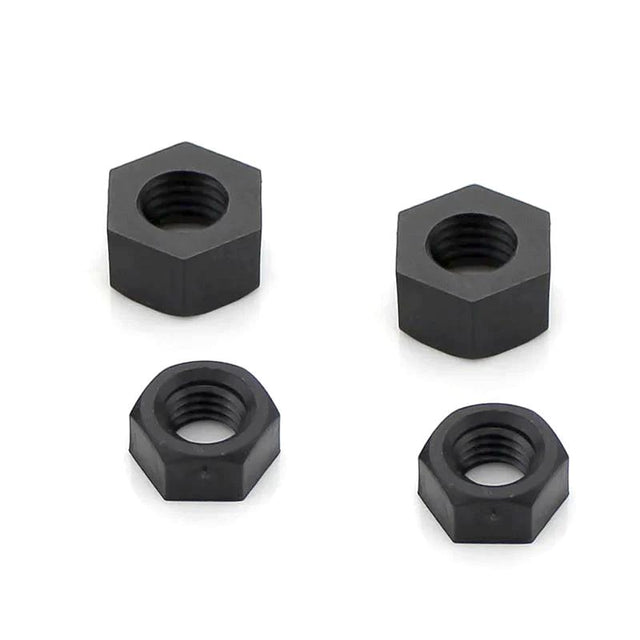 M2 Nylon Nuts (4pcs / Black) | RC-N-Go
