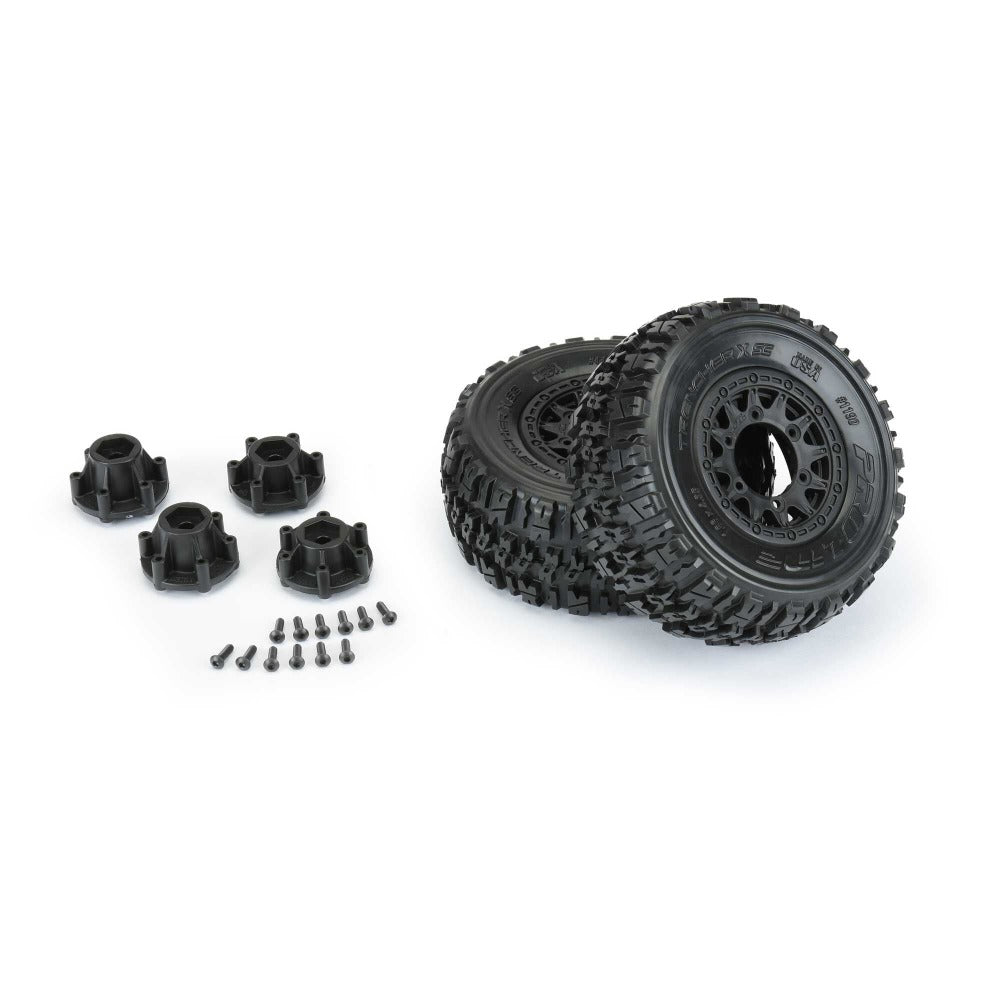 Pro-Line Trencher X SC MTD Raid Tire & Wheel Set (3.0" / 12mm or 14mm Hexes / 2pcs)