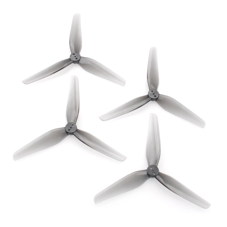 HQProp DP T4X2 3-Blade Propellers (3-Hole / Grey) | RC-N-Go