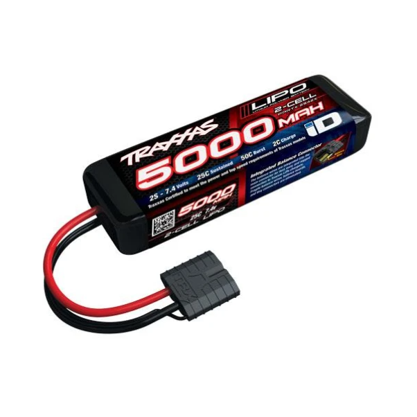Traxxas 2S / 5000mAh / 7.4V / 25C LiPo Battery | RC-N-Go
