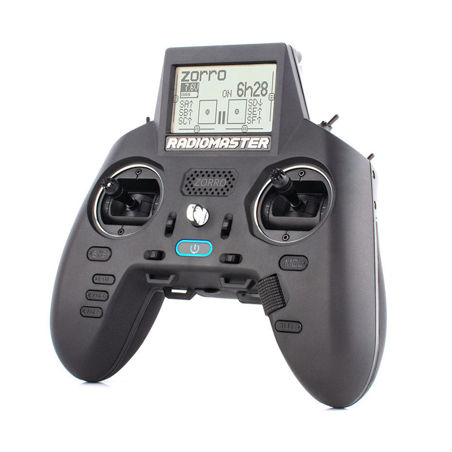 RadioMaster Zorro Radio Transmitter (Hall Sensor Gimbals / ELRS or 4-in-1 Version) 4-in-1 Multi-Protocol (Will Not Restock)
