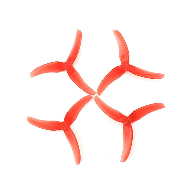 Avan Scimitar 3.5 x 2.8 Tri-Blade Propellers (3-Hole / Red) | RC-N-Go
