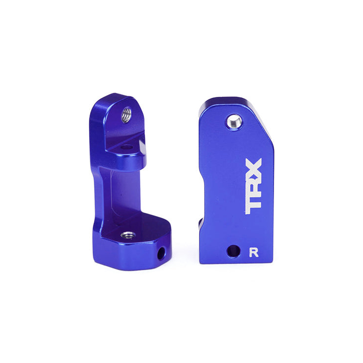 Traxxas 30° Aluminum Caster Block Set for 2WD (#3632A / L&R / Blue)