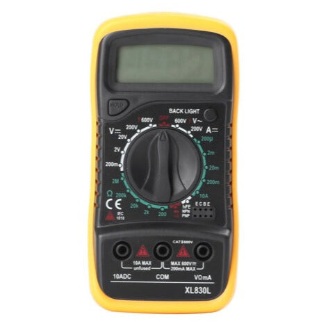 XL830L AC/DC Digital 9V Multimeter