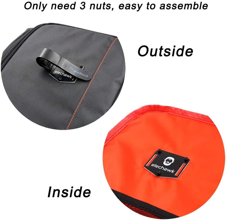 ElecHawk DIY Backpack Drone Mount w/ Battery Strap | RC-N-Go