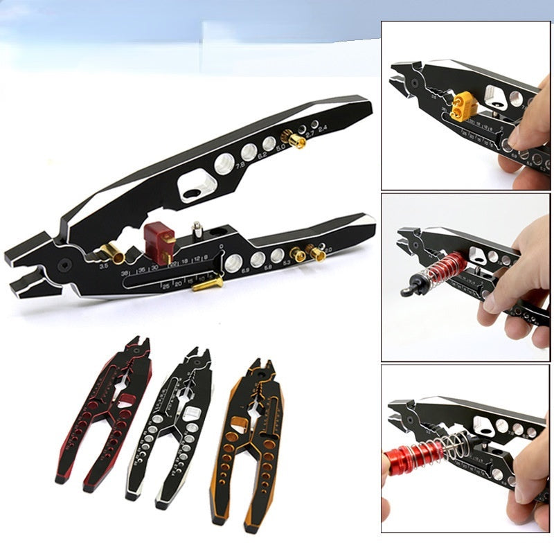 Aluminum Alloy 4-In-1 Shock Absorbing Pliers