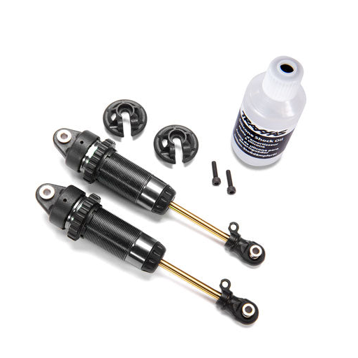 Traxxas GTR XX-Long Hard-Anodized Shocks with Oil (No Springs) | RC-N-Go
