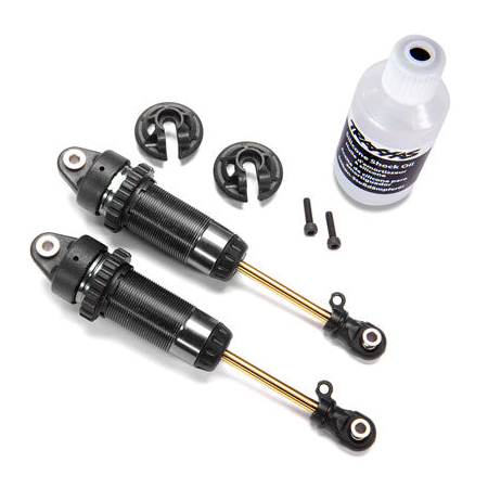 Traxxas GTR XX-Long Hard-Anodized Shocks with Oil (No Springs) | RC-N-Go