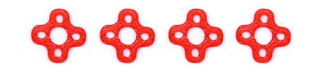 TPU Motor Mount Dampener for 11xx Motors (4pcs / Black, Clear or Red) | RC-N-Go