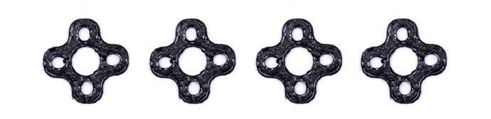 TPU Motor Mount Dampener for 11xx Motors (4pcs / Black, Clear or Red) | RC-N-Go