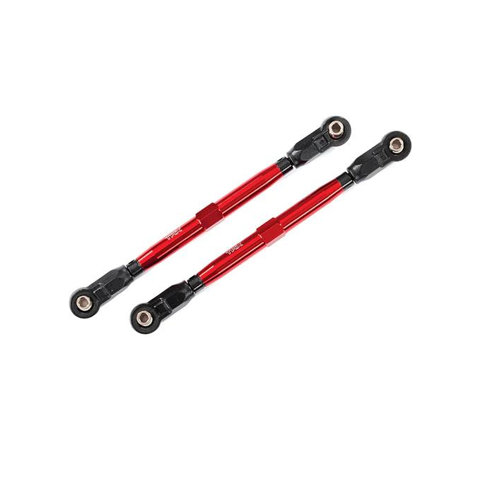 Traxxas Aluminum Front Toe Links (#8997R / 119.8mm / Red / 2pcs)