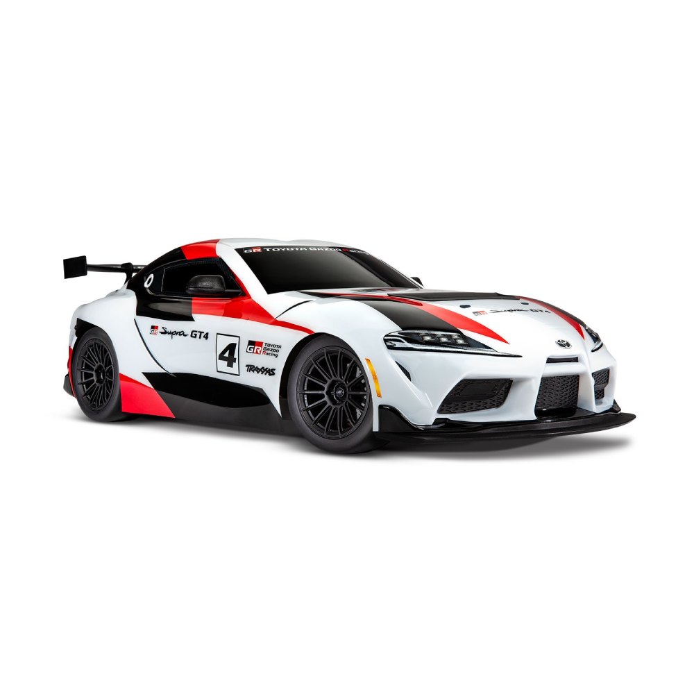 Traxxas 1/10 4-Tec 3.0 Toyota GR Supra GT4 Drag Racing Car (Brushed / ARR / AWD) | RC-N-Go