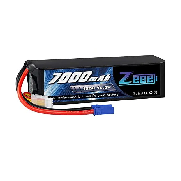 Zeee 4S / 7000mAh / 100C / 14.8V / EC5 LiPo Battery
