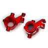 Traxxas Aluminum Steering Block Set V2 (#10237 / L&R / Red)