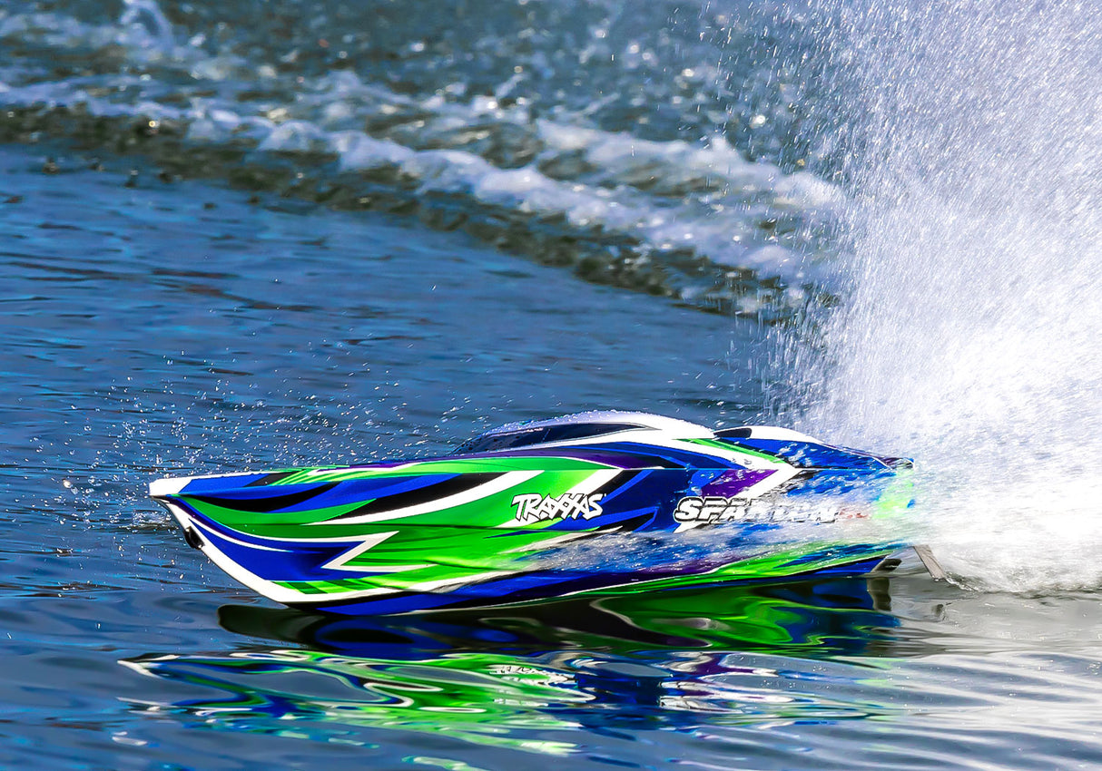 Traxxas 36" Spartan SR Brushless 6S Racing Boat (Self-Righting / Multiple Colors / ARR)