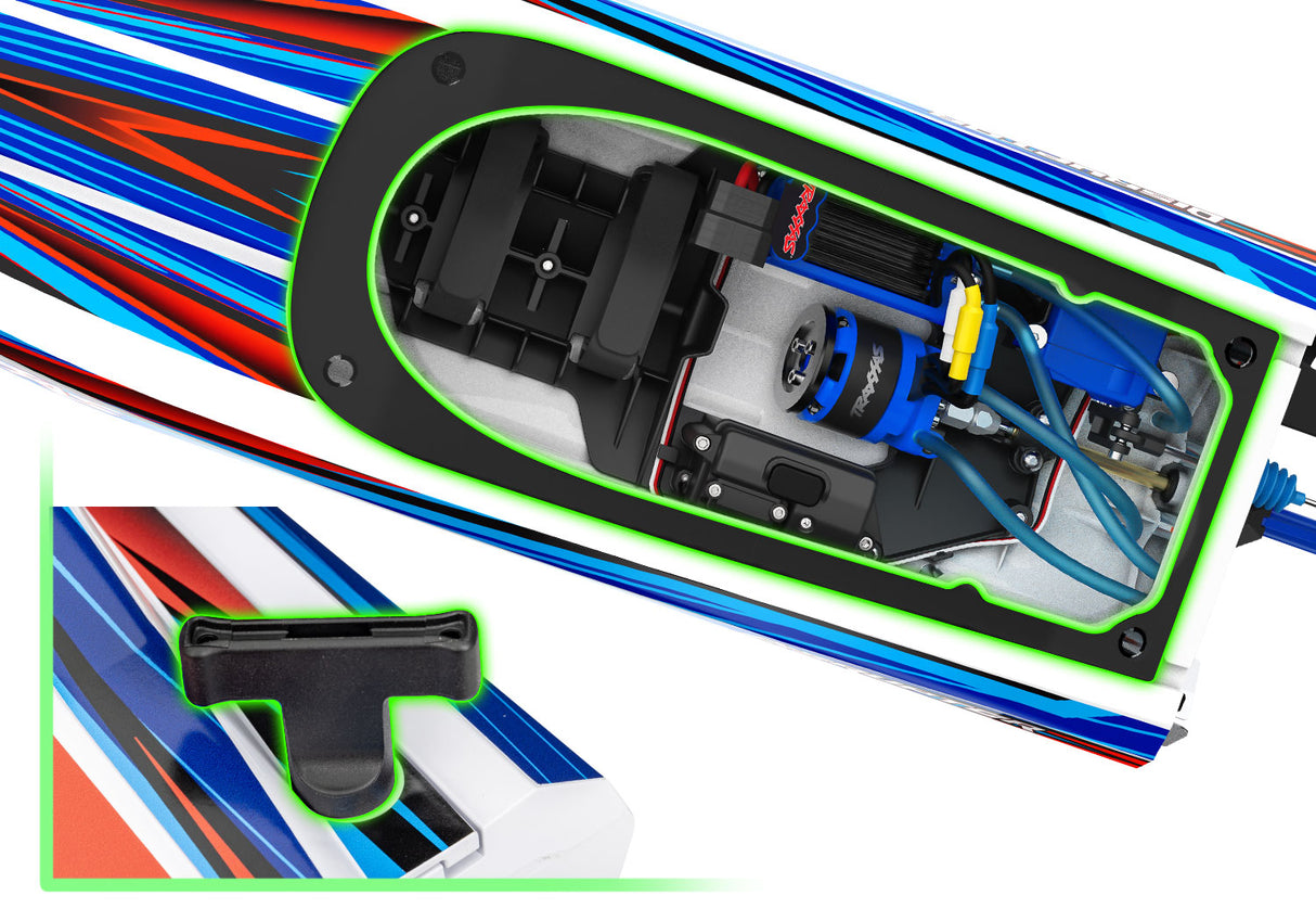 Traxxas 26" Disruptor Brushless 4S Racing Boat (Self-Righting / Multiple Colors / ARR)
