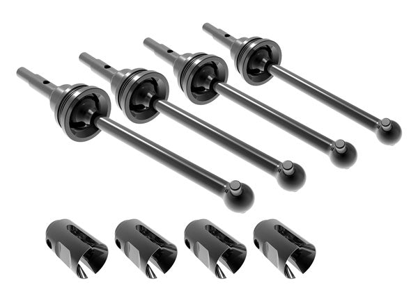 Traxxas Steel CV Driveshaft Set for Mini-Maxx (#10750X / Front & Rear)