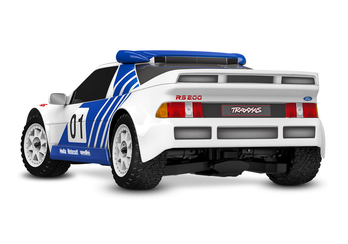 Traxxas 1/18 Mini-Rally VXL Ford RS200 Rally Car (Brushless / RTR) IN-STORE ONLY