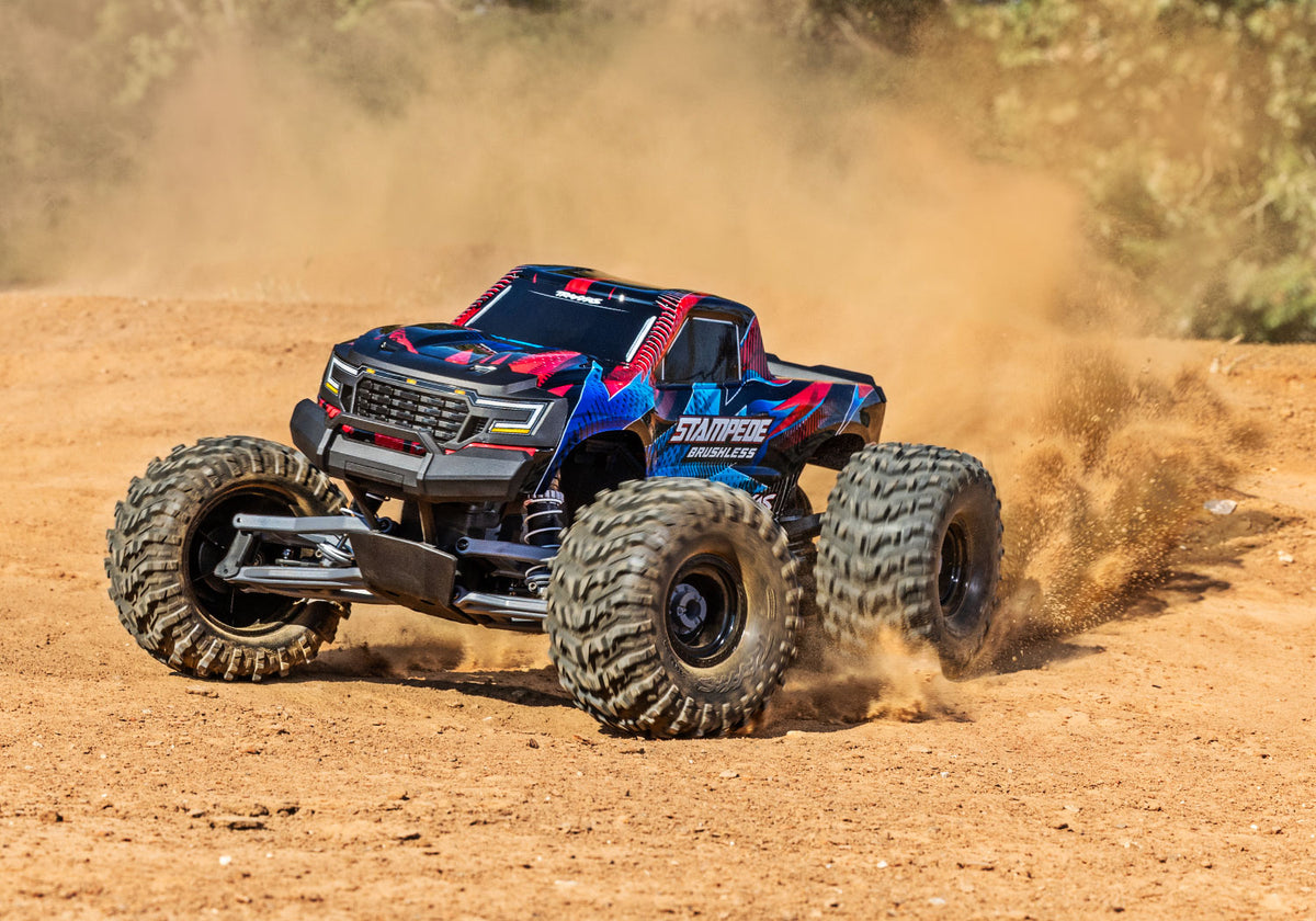 * Traxxas 1/10 Stampede VX3 2WD Brushless Monster Truck (ARR / 2-3S)