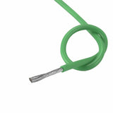 Flexible Silicone Wire 24 AWG (1ft of Each / Green & Blue)