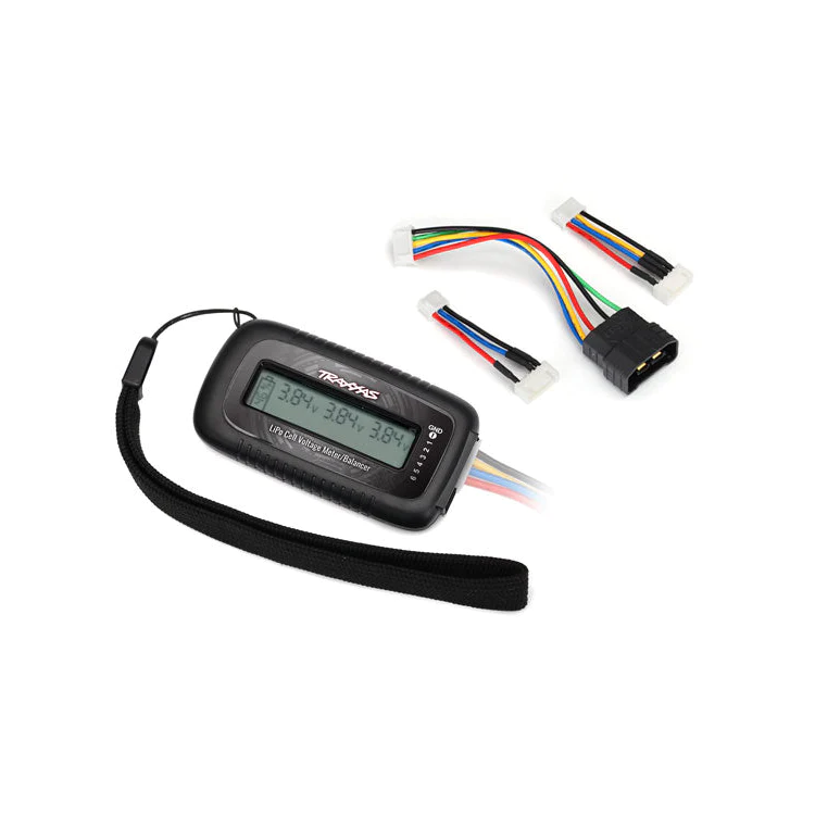 Traxxas LiPo Cell Voltage Tester w/ Adapter (#2968X / 2-6S)