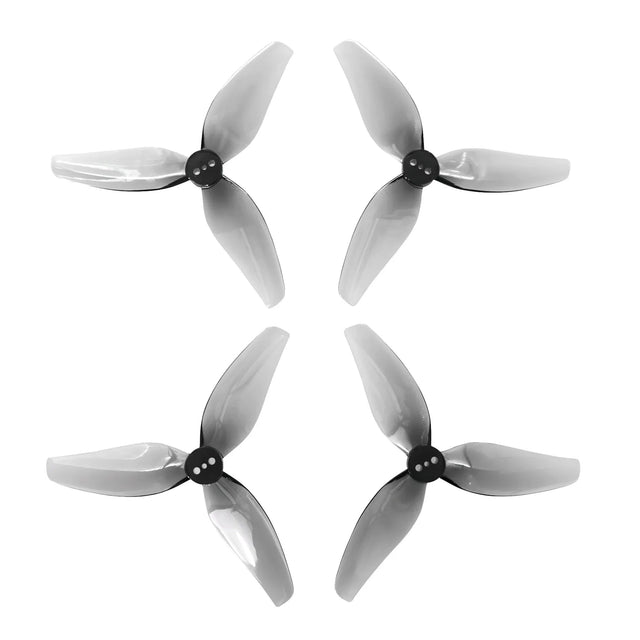 HQProp T3.5X3.5 / 3-Blade Propeller Set (3-Hole / Gray)