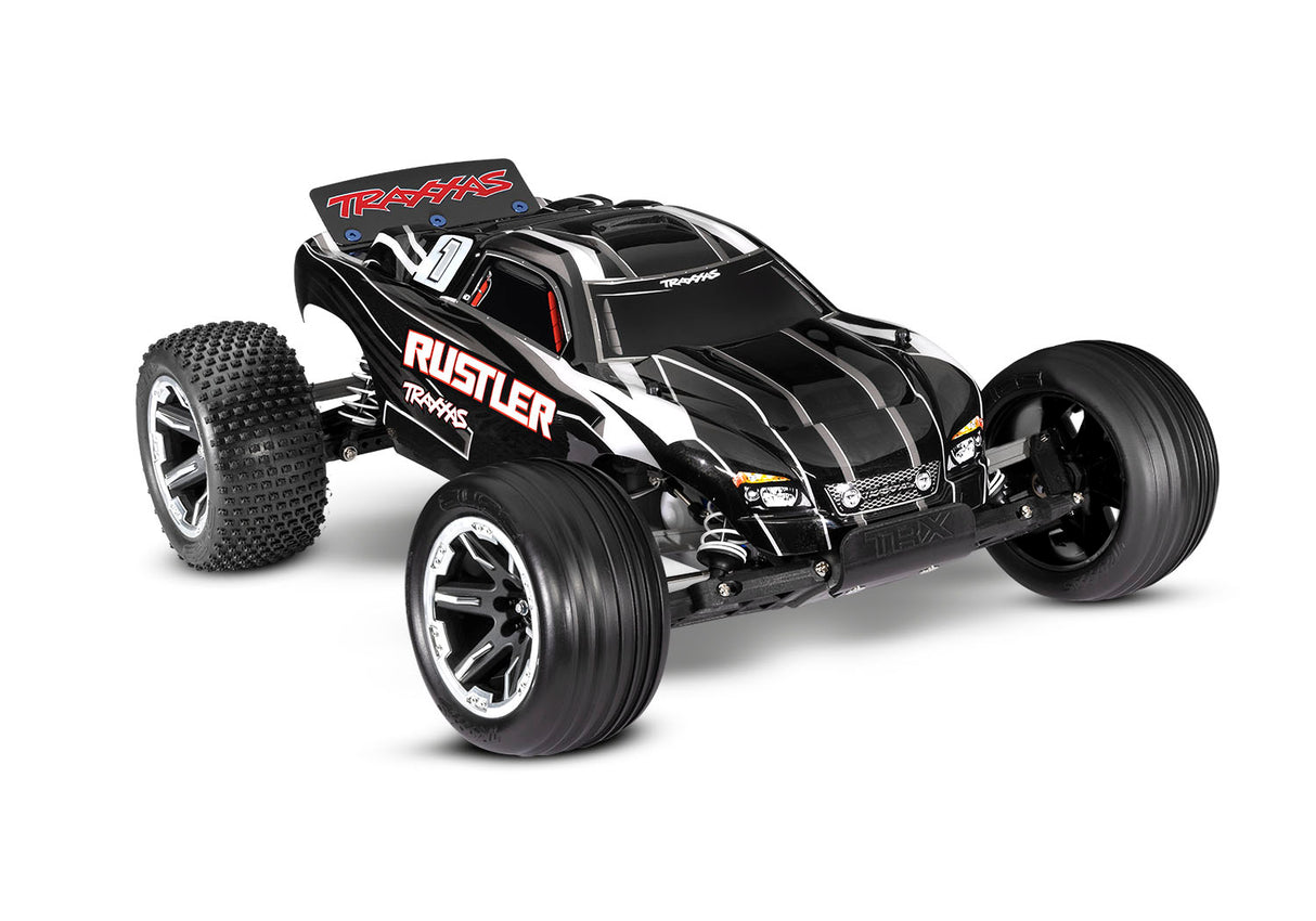 Traxxas 1/10 Rustler XL-5 2WD Electric Buggy with LED's (RTR / Multiple Colors)