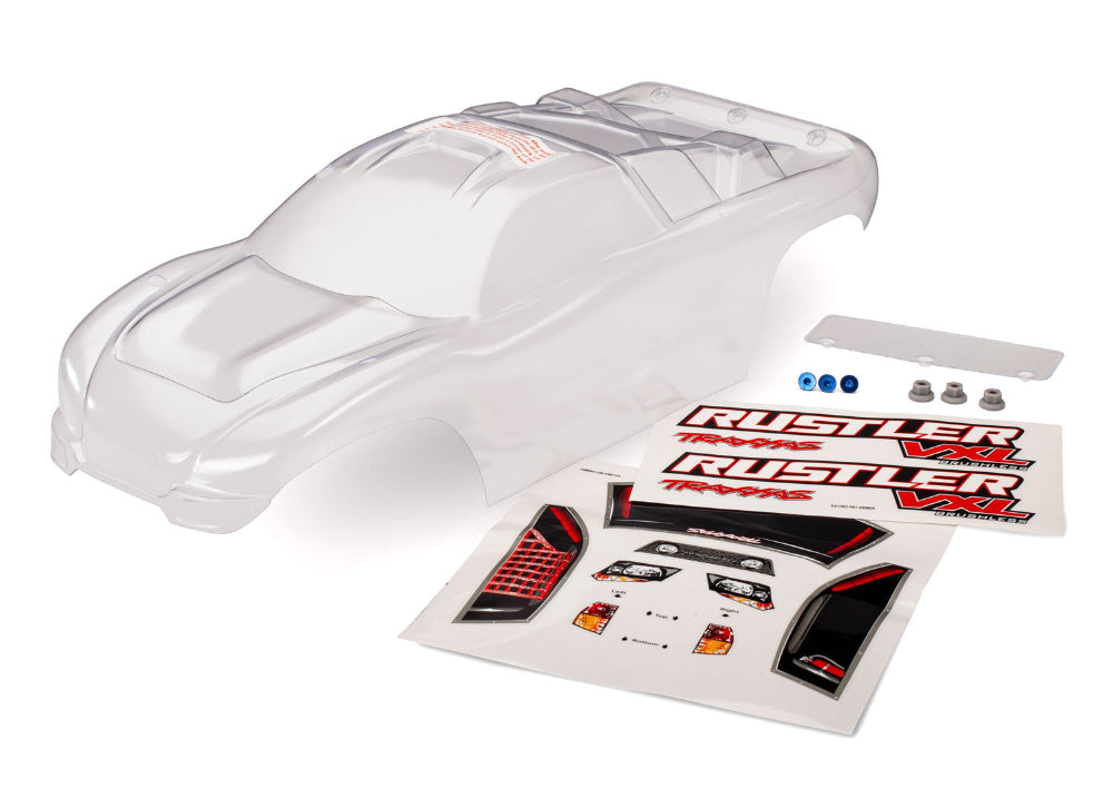 Traxxas Rustler Body for 2WD Models (#3714 / Clear)