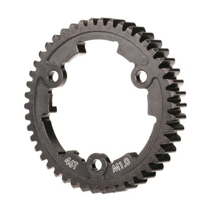 Traxxas Wide-Face 46T / 1.0 Mod Machined-Steel Spur Gear (#6442)
