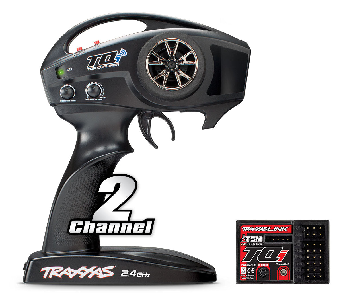Traxxas TQi Radio / Receiver System Combo (#6509A / 2CH / 2.4GHz / TSM)