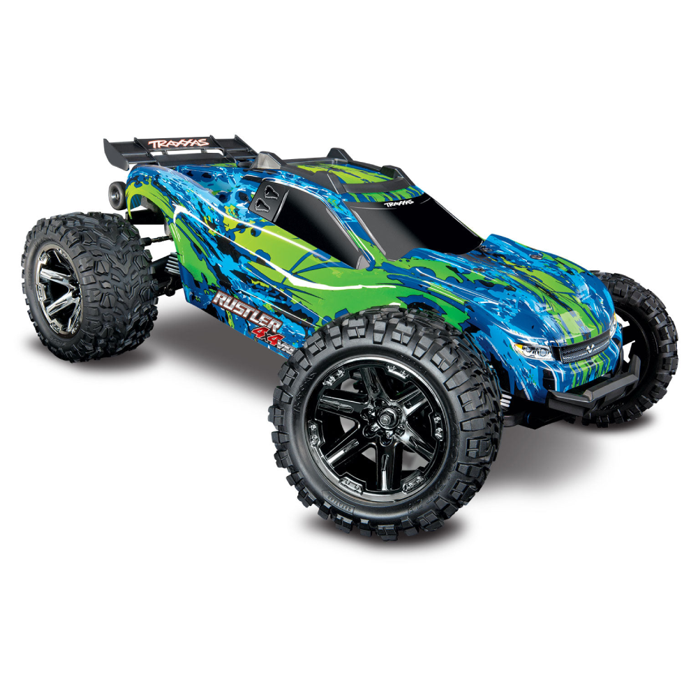 Traxxas 1/10 Rustler 4X4 VXL Electric Stadium Truck (Brushless / Multiple Colors / ARR)