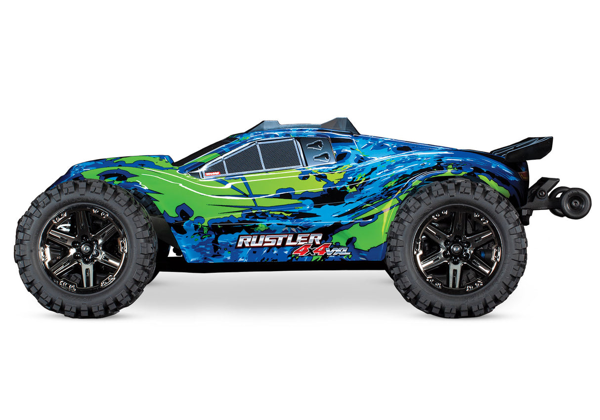 Traxxas 1/10 Rustler 4X4 VXL Electric Stadium Truck (Brushless / Multiple Colors / ARR)